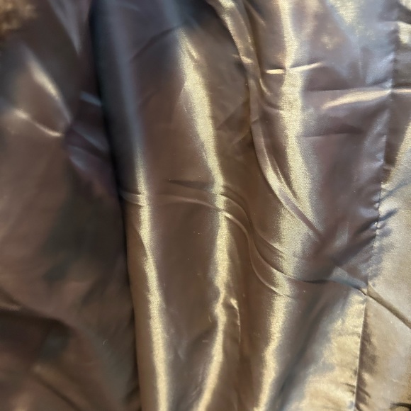 Brown fur jacket - Picture 7 of 8